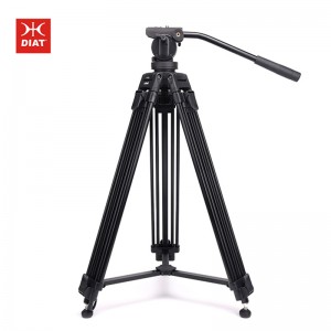 Diat A193C KS10 Professional -alumiininen matkavalokuva-videokameran jalustan tuki